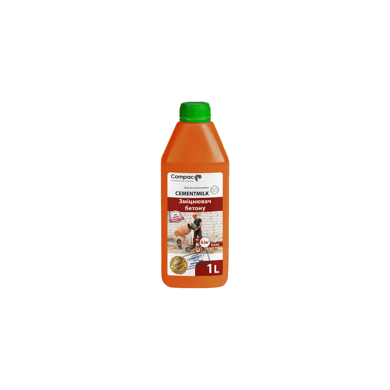 Пластифікатор CEMENTMILK Euro, 1л
