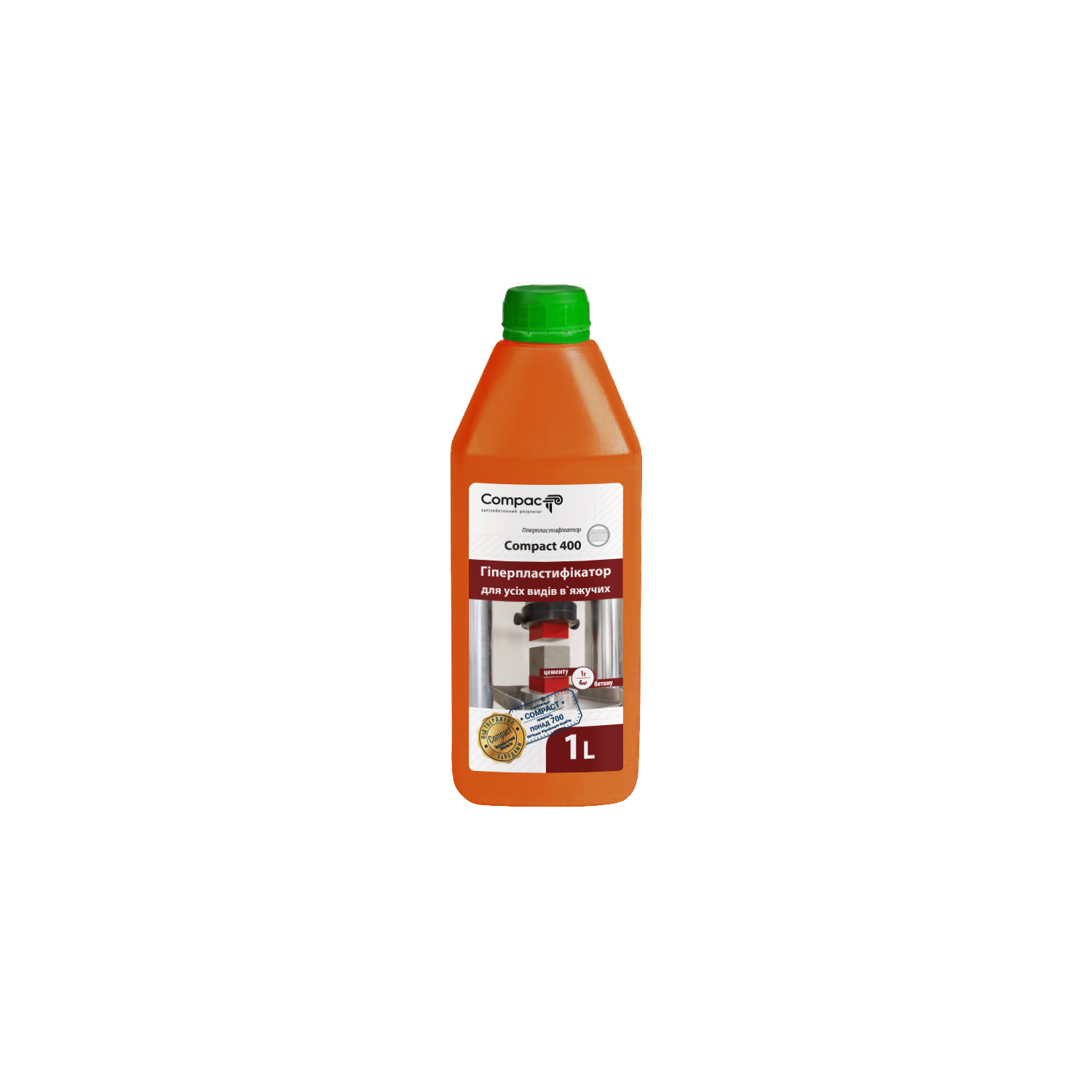 ГіперПластифікатор Compact 400, 1л