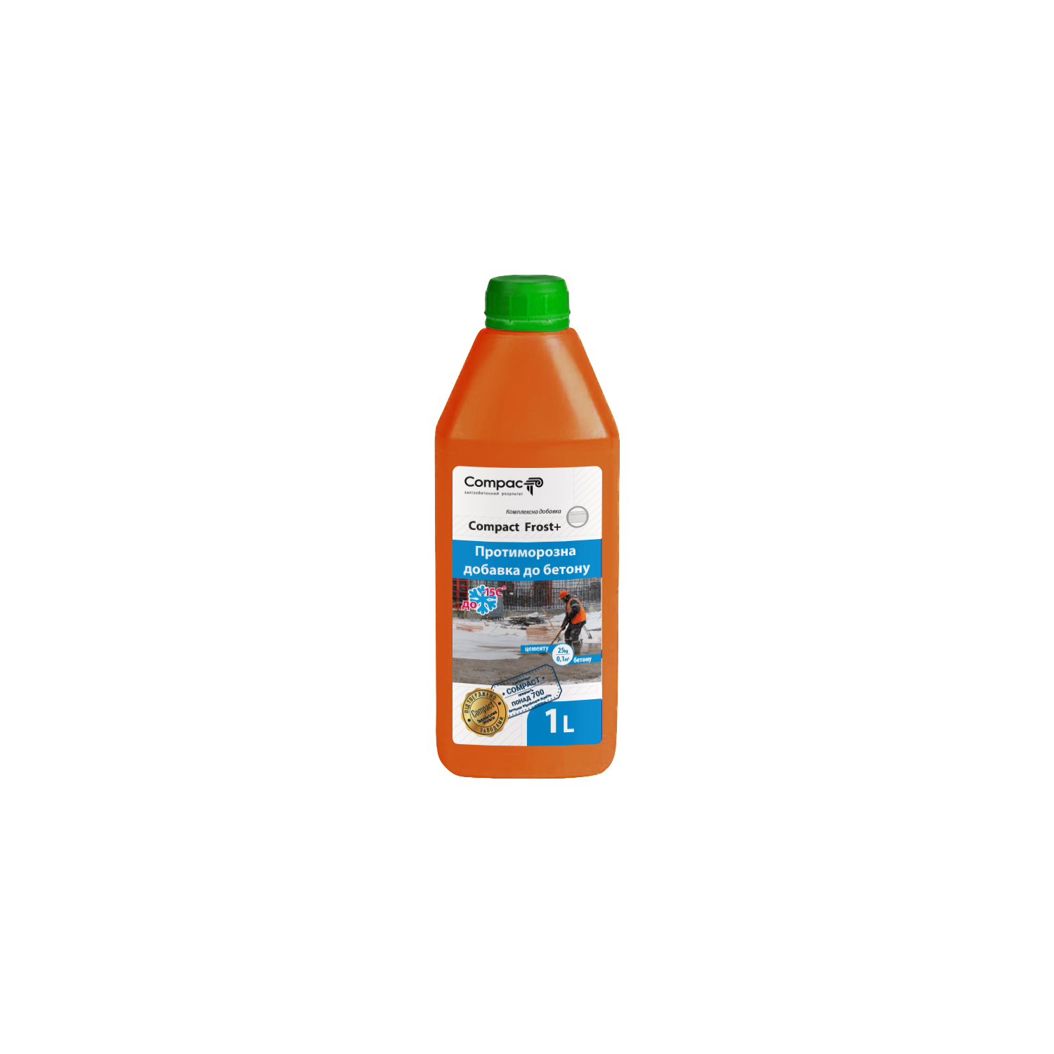 Протиморозна добавка для бетону Compact Frost+ Euro, 1л