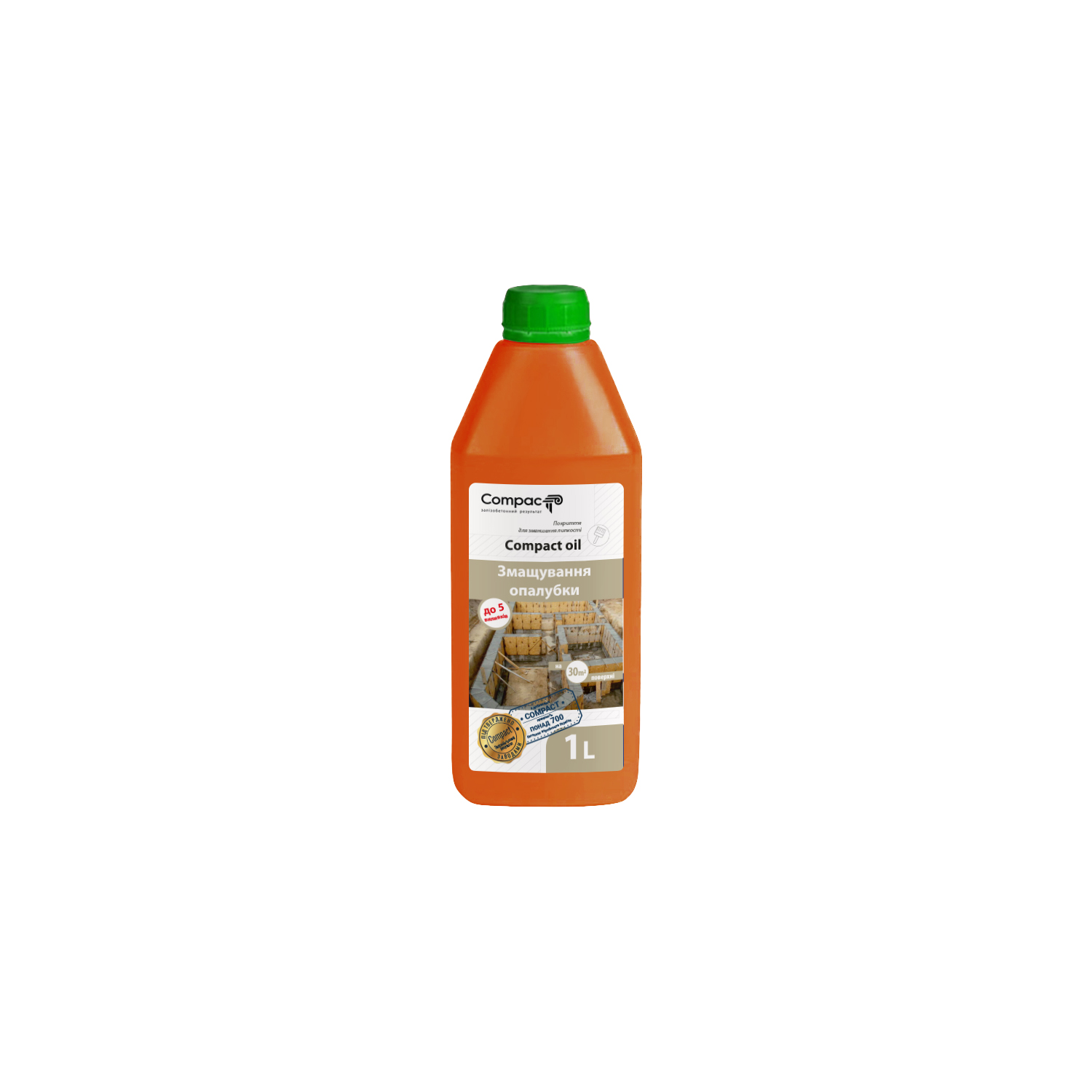 Мастило опалубки і форм Compact Oil Euro, 1л
