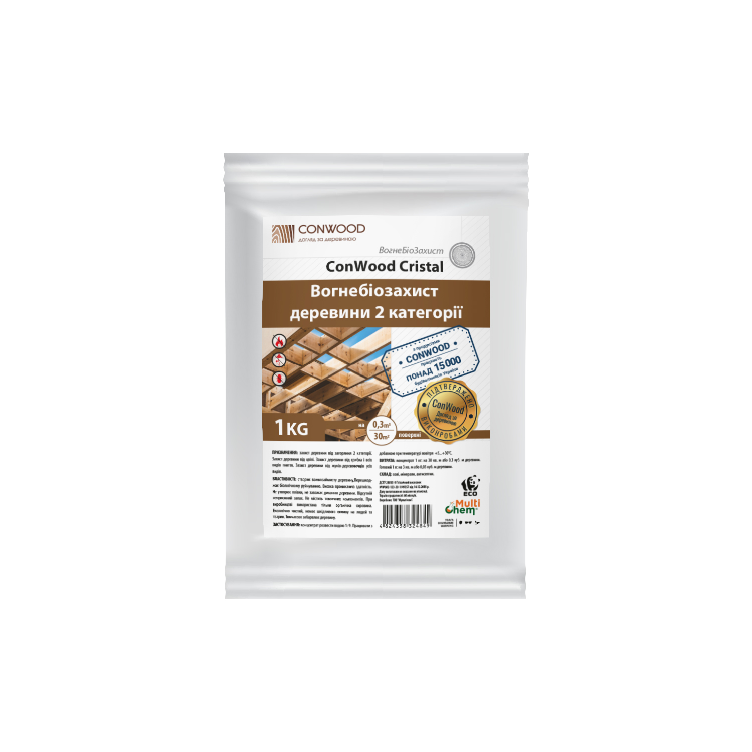 Консервант деревини ConWood Cristal Premium без маркеру, 1кг