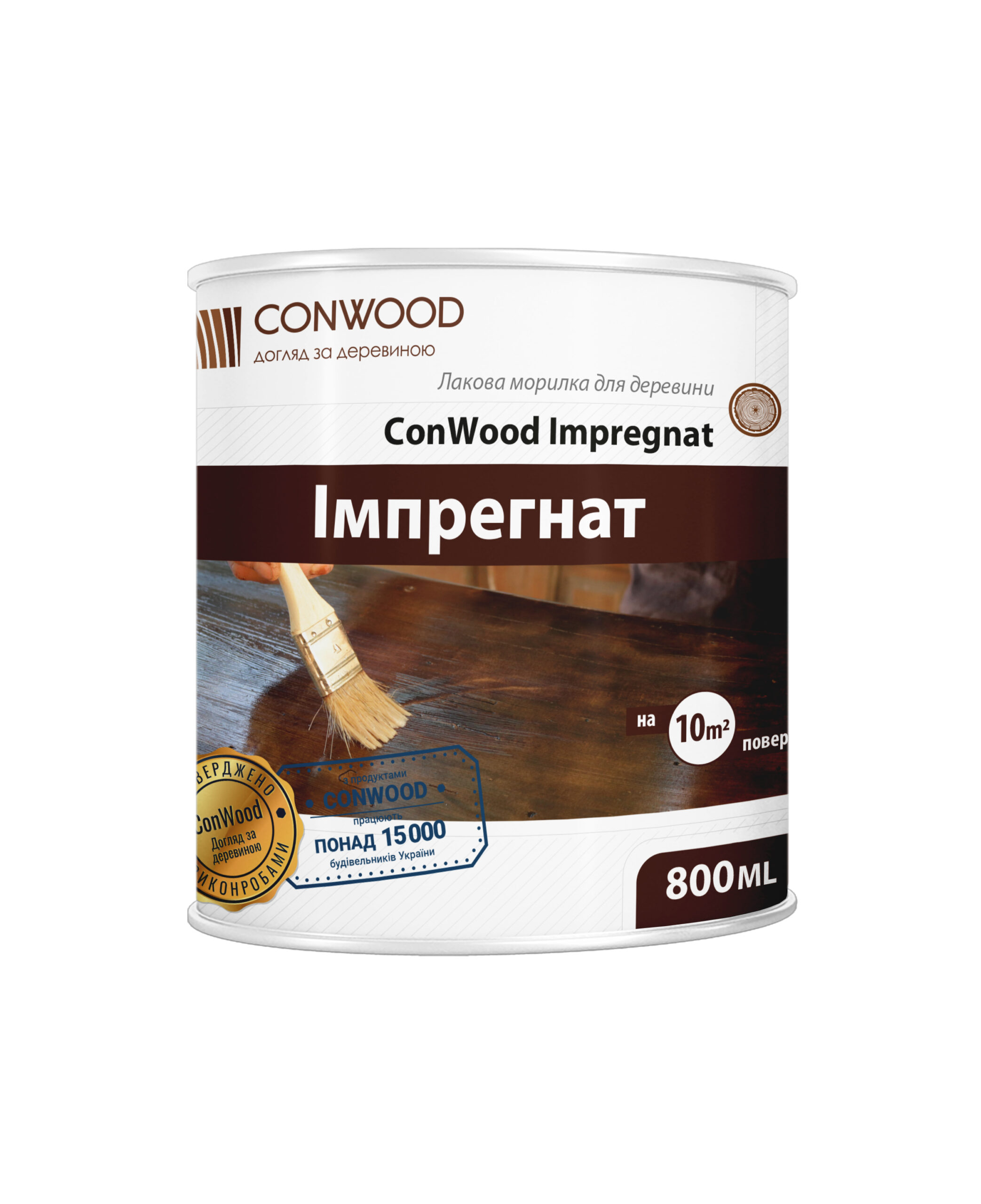 Імпрегнат ConWood Impregnat Горіх, 800мл
