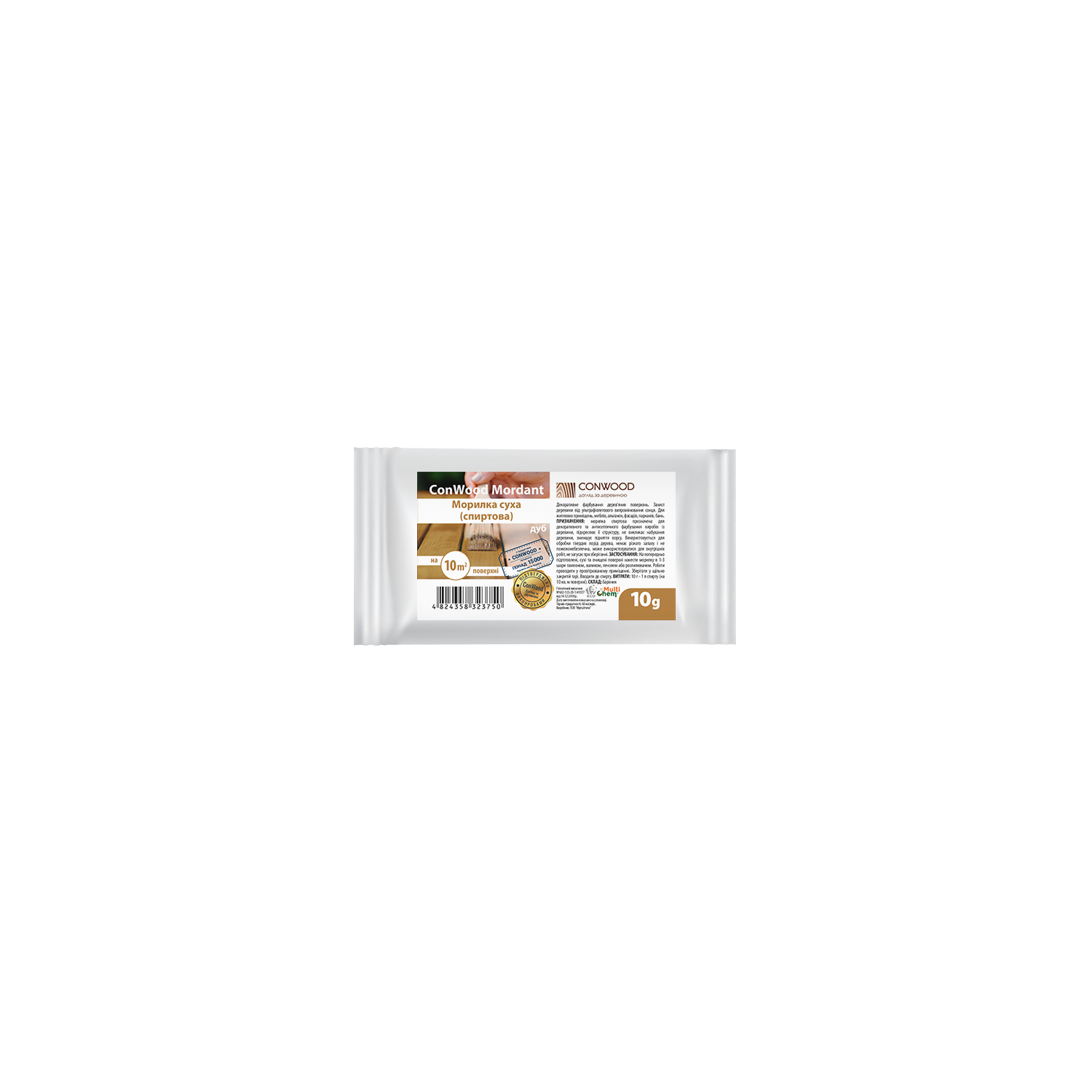 Морилка суха спиртова ConWood Mordant Дуб, 50мл
