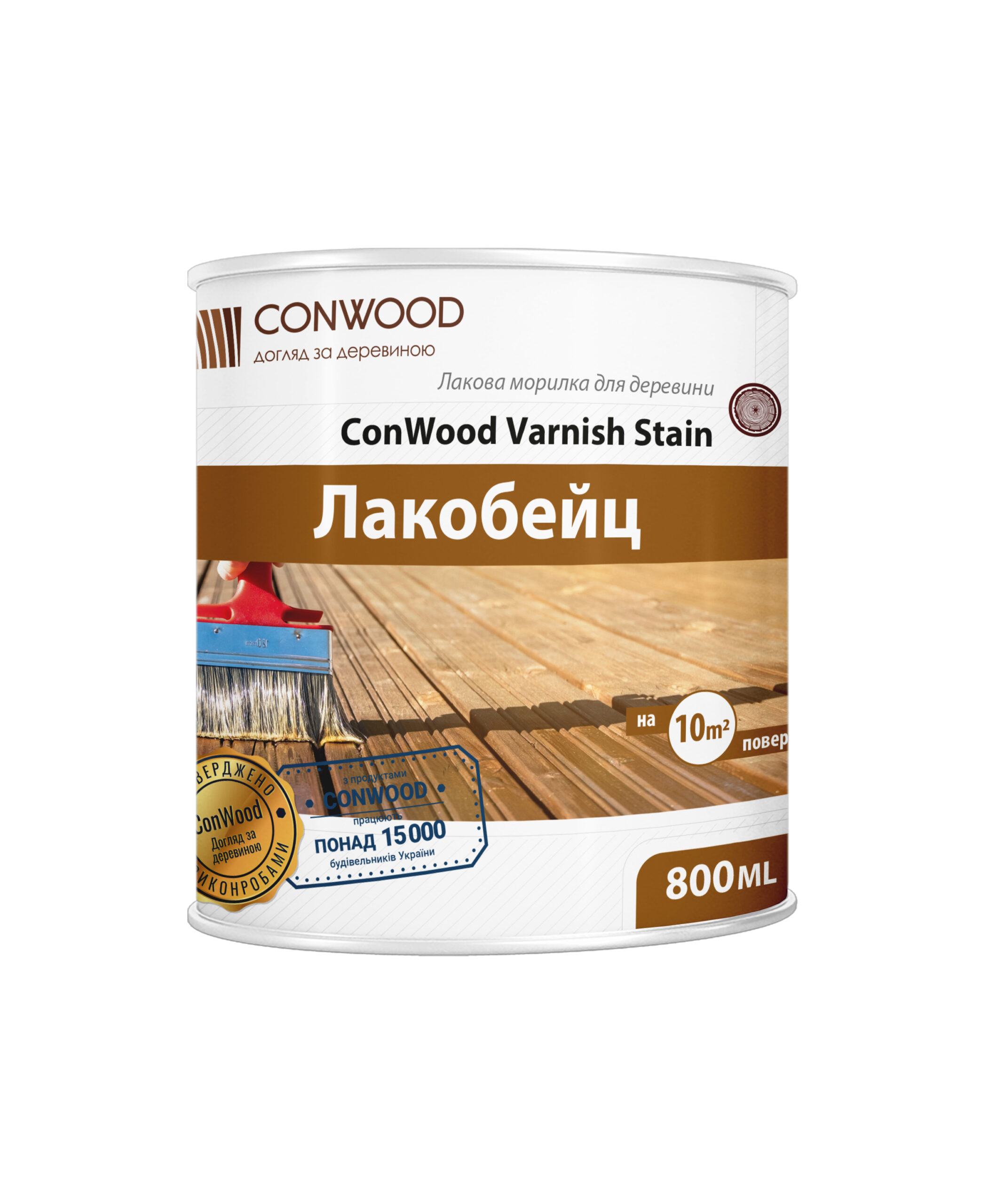 Лакобейц Conwood Varnish Stain Махагон, 800мл