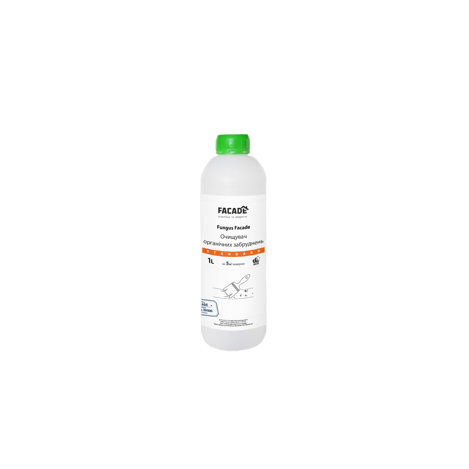 Змивка органічних забруднень Fungus Facade Standard, 1л