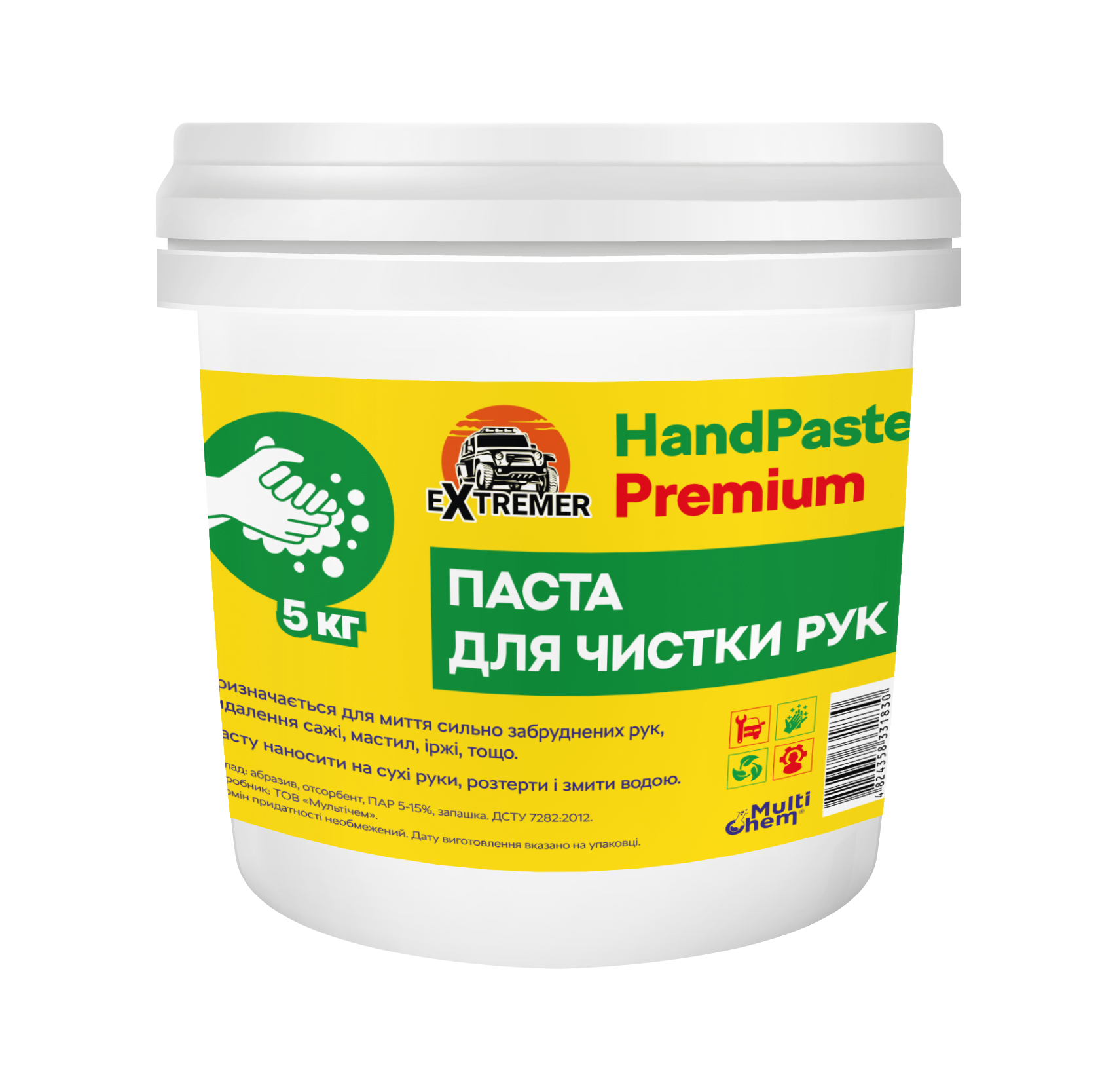 Паста для рук Hand Paste Premium, 5кг (3л)