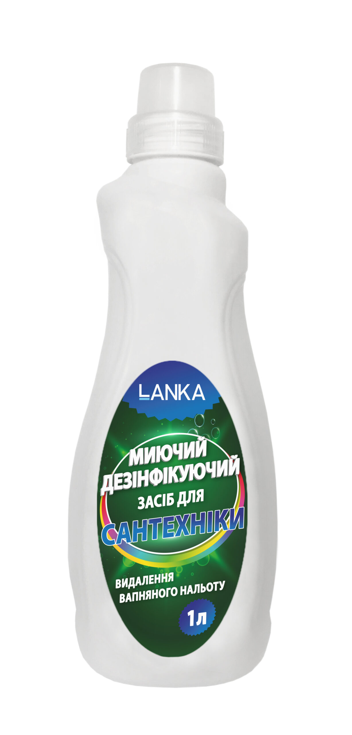 LANKA, Миючий дезінфікуючий засіб для сантехніки, 1л