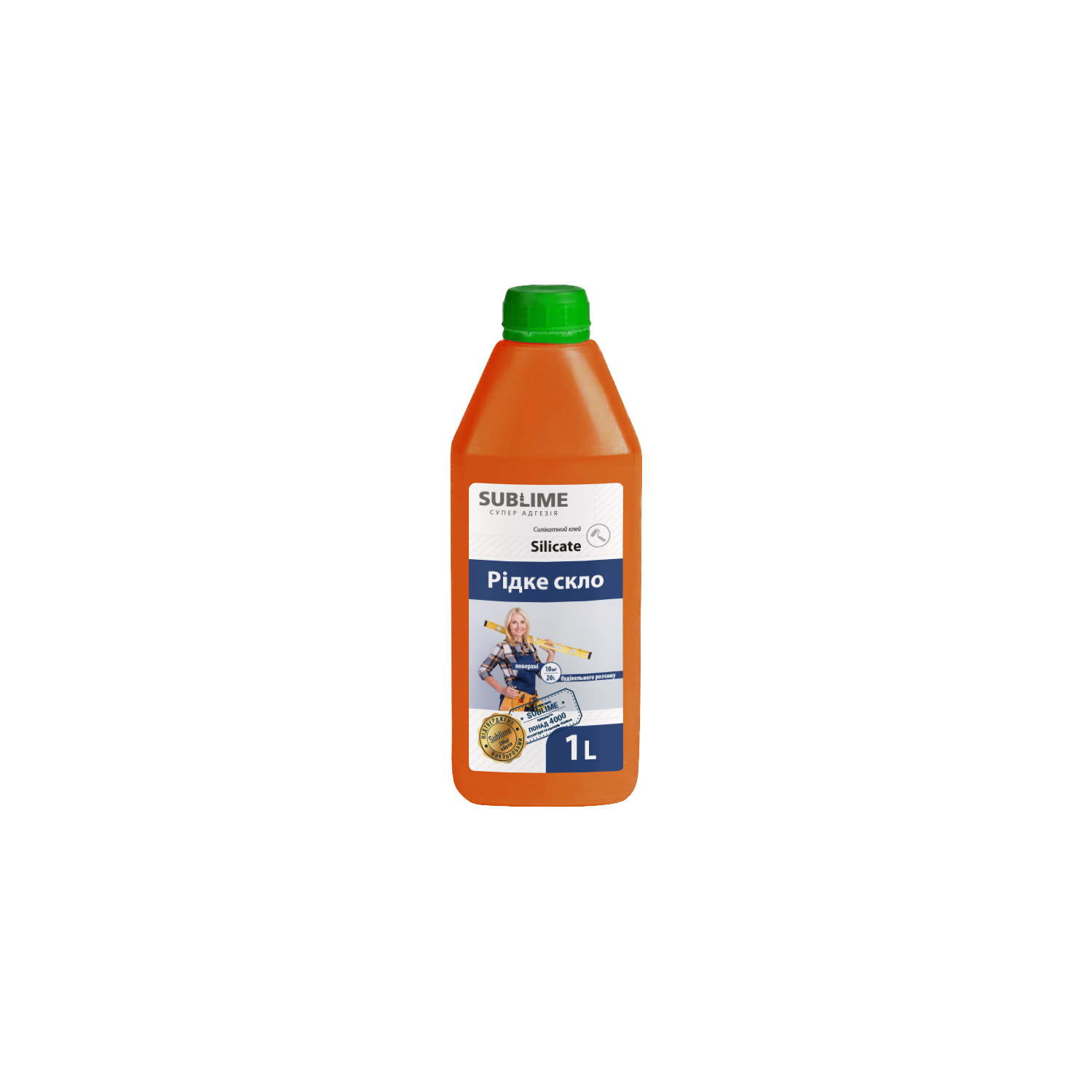 Силікатний клей Silicate Euro, 1л