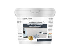Клей для склополотна та теплоізоляції Sublime Glue Fiberglass, 5л
