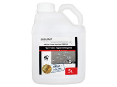 Грунтовка гідроізоляційна глибокопроникна з антисептиком 1:20 Sublime Primer AquaStop Premium, 5л