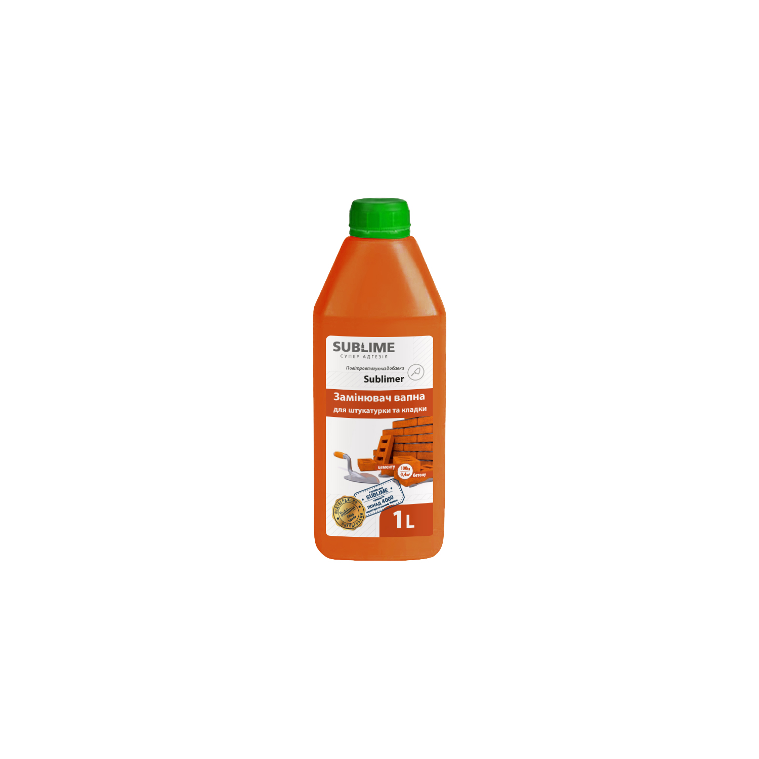 Замінник вапна для штукатурки і кладки Sublimer Euro, 1л