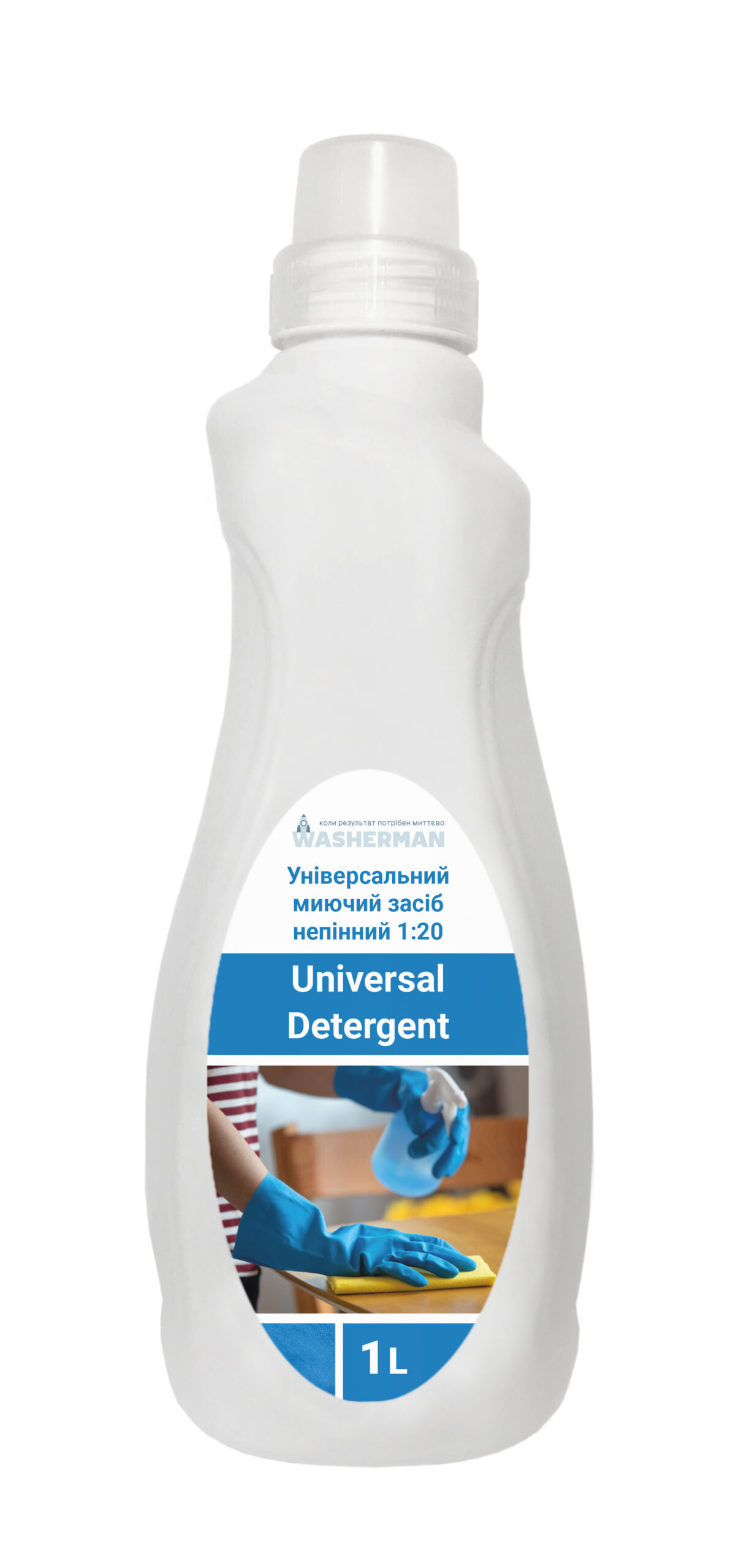 Універсальний миючий засіб непінний 1:20 Universal Detergent квітковий, 1л
