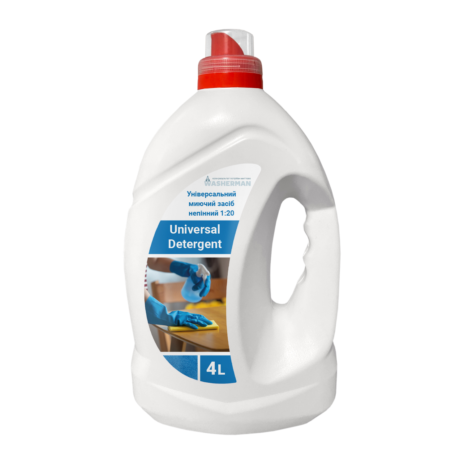 Універсальний миючий засіб непінний 1:20 Universal Detergent квітковий, 4л