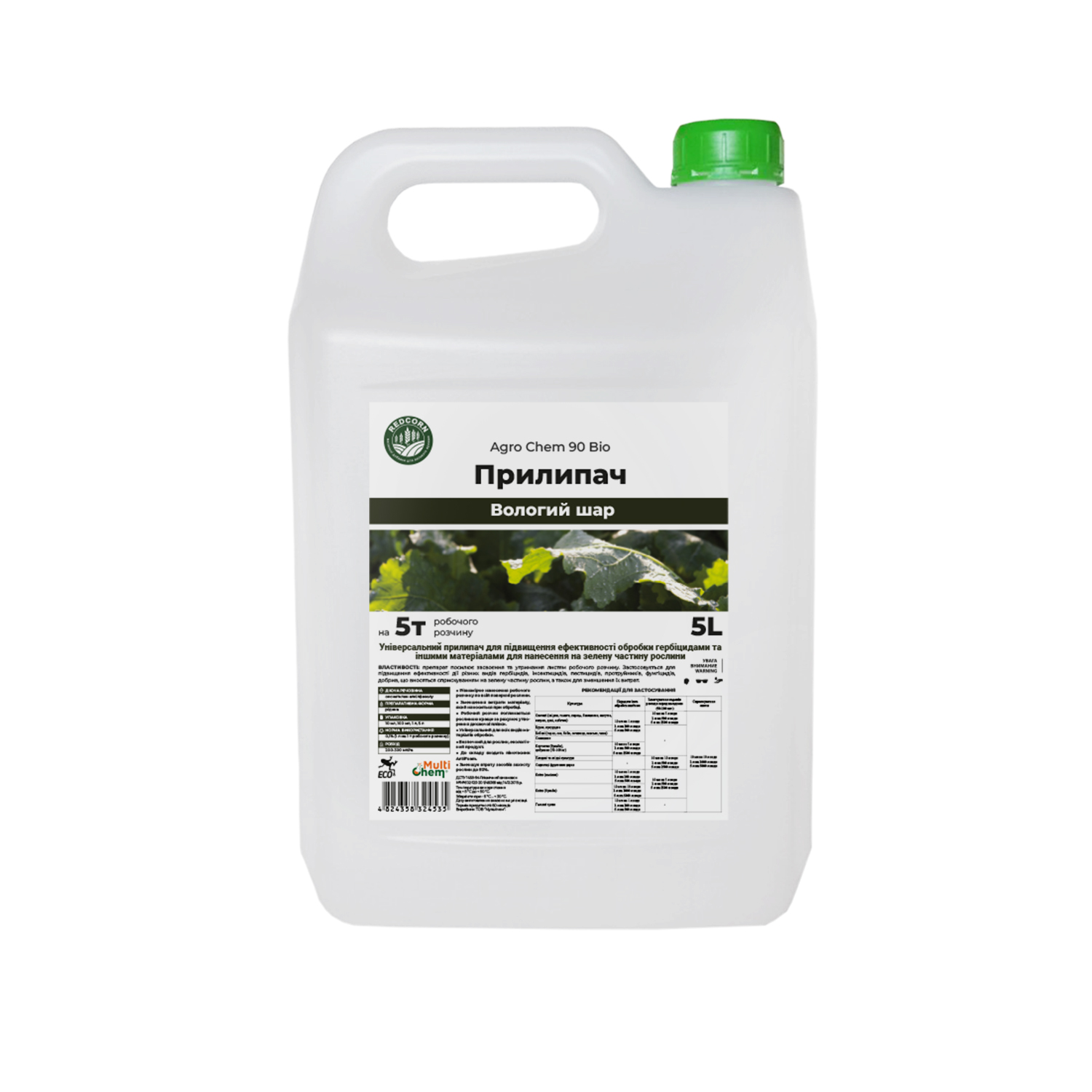Прилипач AgroChem 90 Bio, 5л