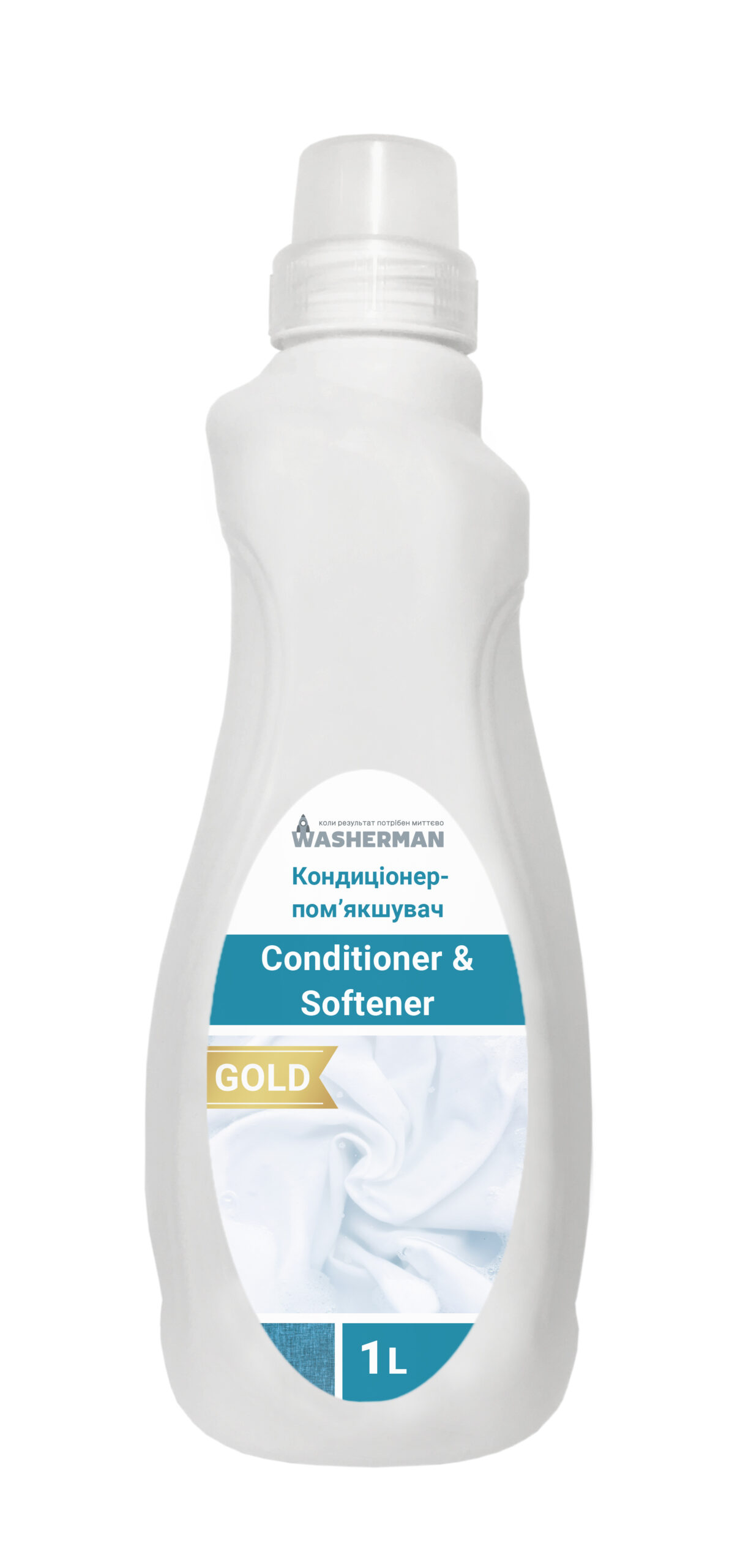 Кондиціонер пом'якшувач білизни Conditioner & Softener Gold, квітковий, 1л