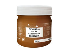 Пігментна паста безводна коричнева, 100мл