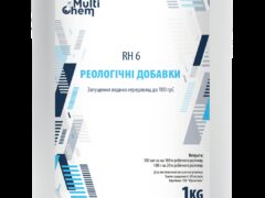 Реологічна добавка RH 6 Загущення водних середовищ до 100°С, 1кг