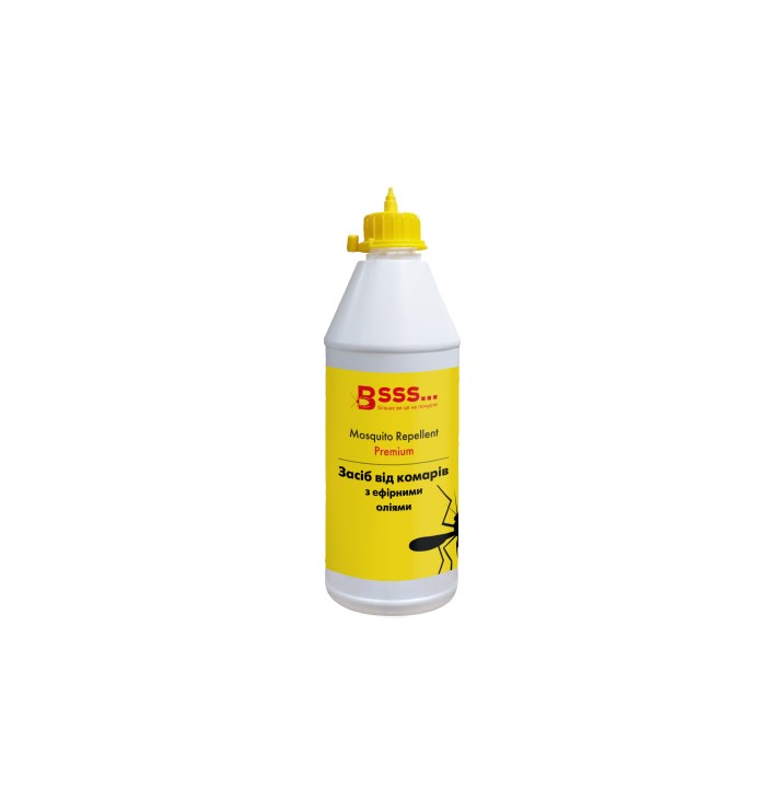 Засіб від комарів Mosquito Repellent Premium (для нанесення на тіло), 1л