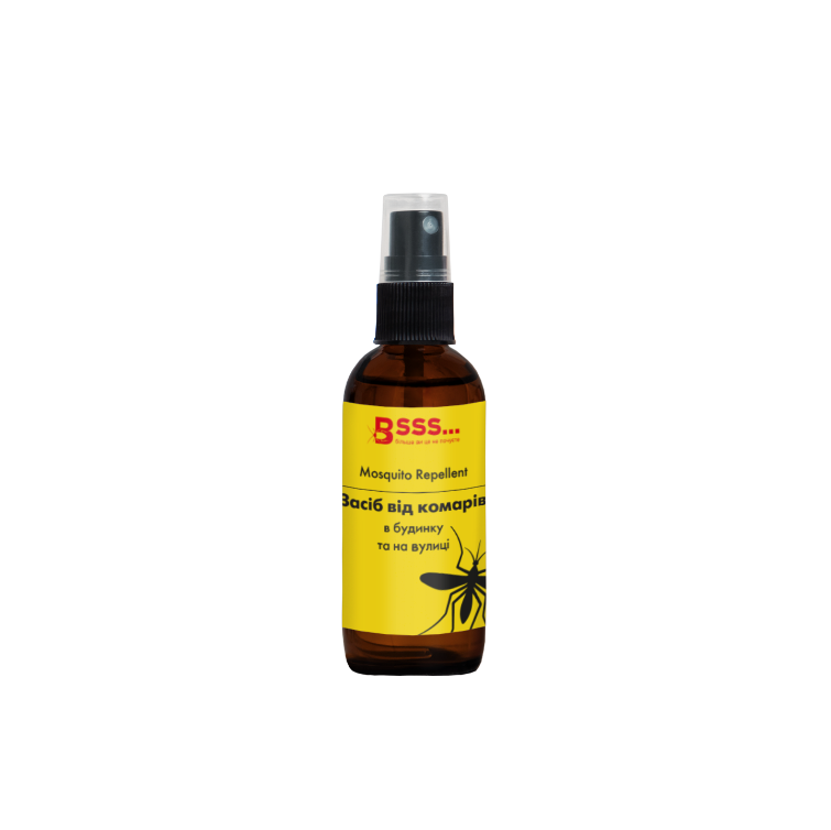 Засіб від комарів в будинку та на вулиці Mosquito Repellent 1/100, 100мл