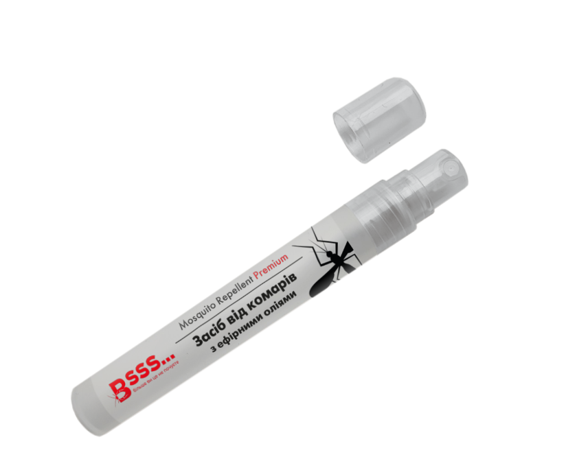 Засіб від комарів Mosquito Repellent Premium (для нанесення на тіло), 10мл