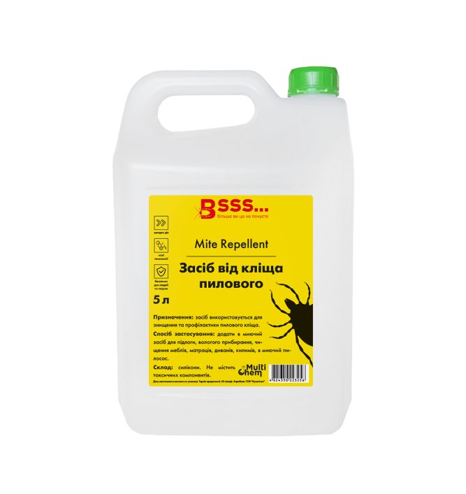 Засіб від кліща пилового Mite Repellent, 5л