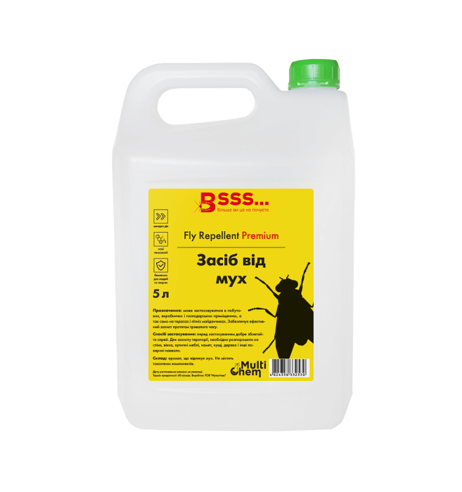 Засіб від мух Fly Repellent Premium 1/100, 5л