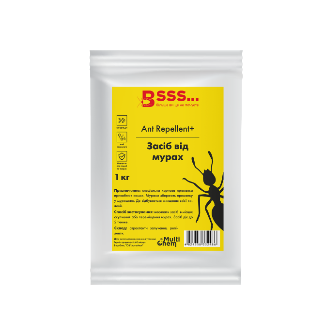 Засіб від мурах Ant Repellent+, 1кг
